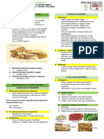 Macronutrients Cho