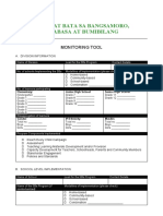 5Bs Implementation Monitoring Tool v2.0