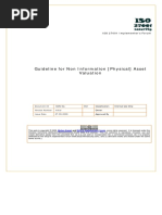 ISO27k Guideline For Non-Information - Physical - Asset Valuation