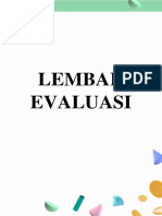 Lembar Evaluasi Rencana Aksi 1