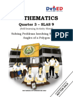 Math 7 - Q3 - W9 - Solving Problems Involving Sides and Angles of A Polygon - (Mendiola, N.)