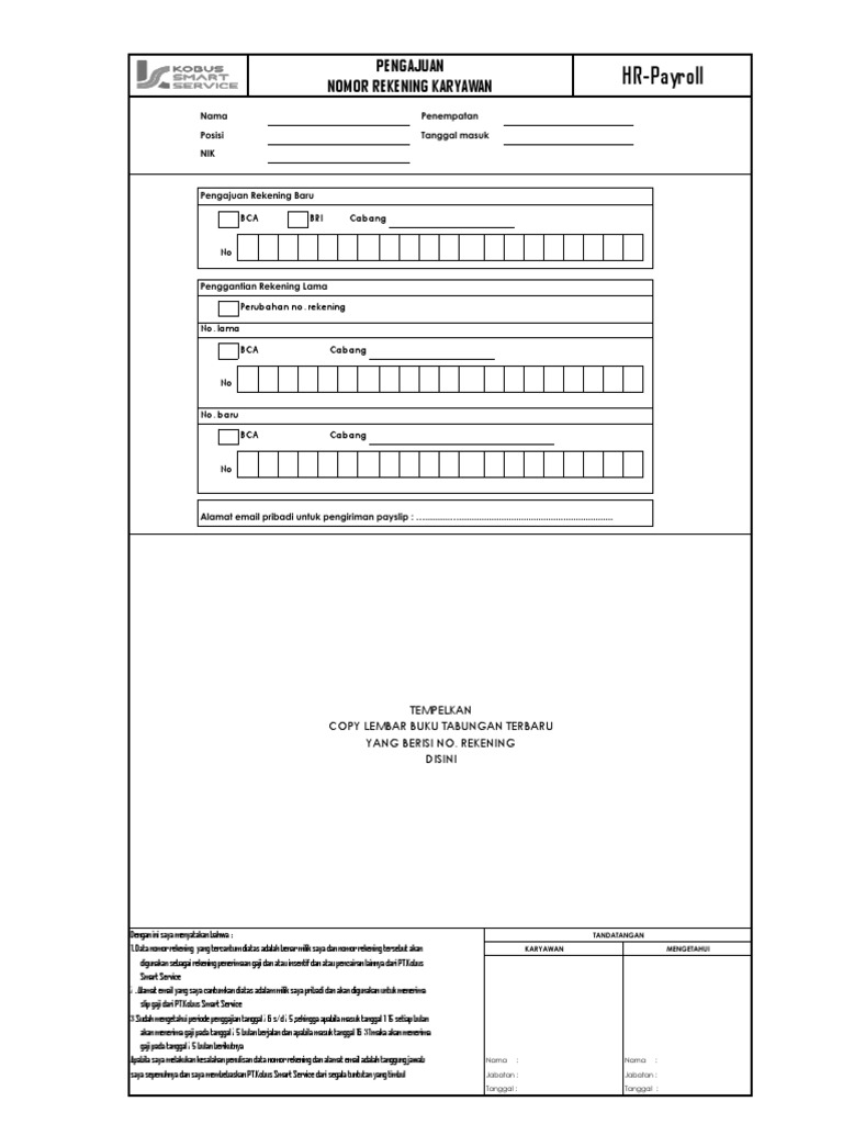 Form Join KSS Rev 06 | PDF