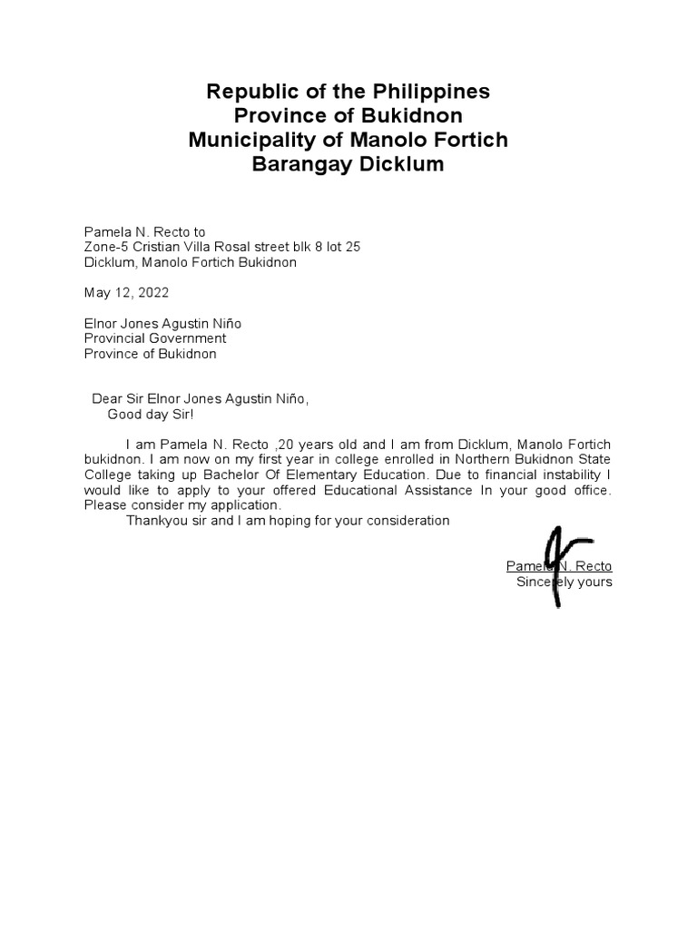 LETTER OF REQUEST | PDF