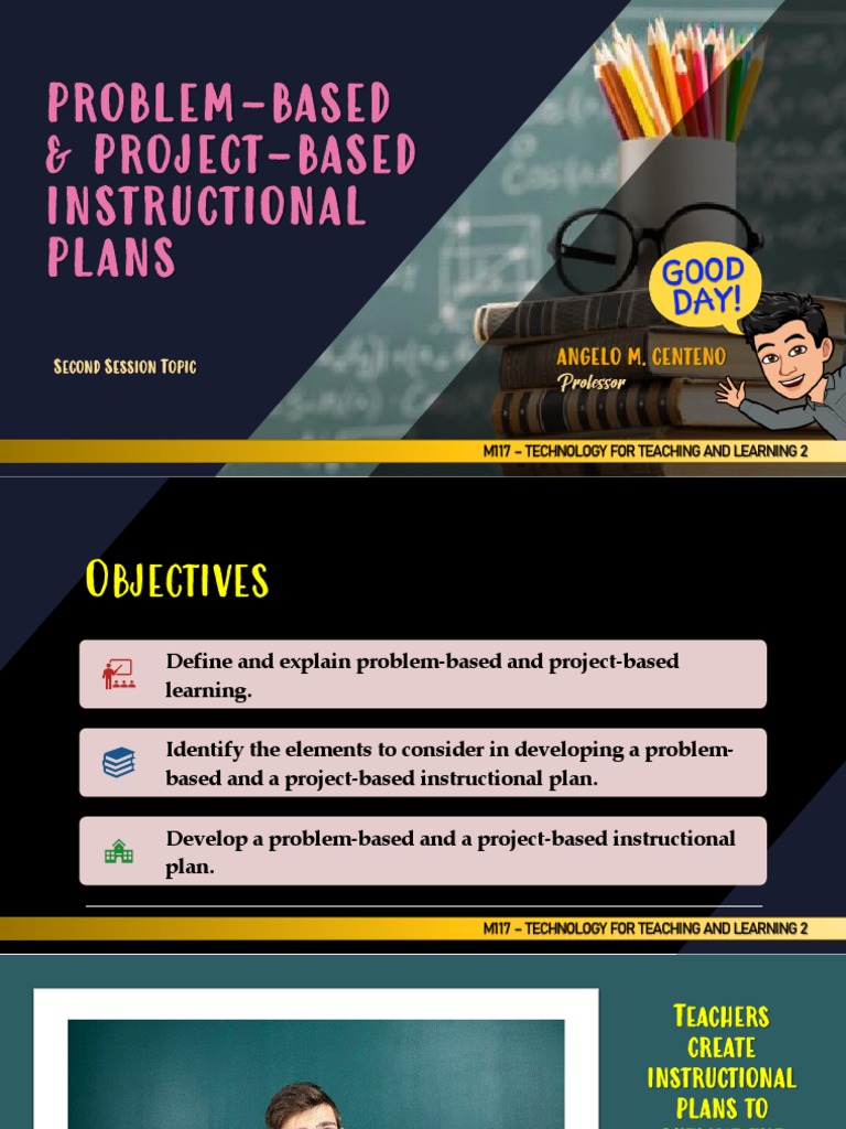 Instructional Plans for Problem-Based Learning | PDF | Project Based ...