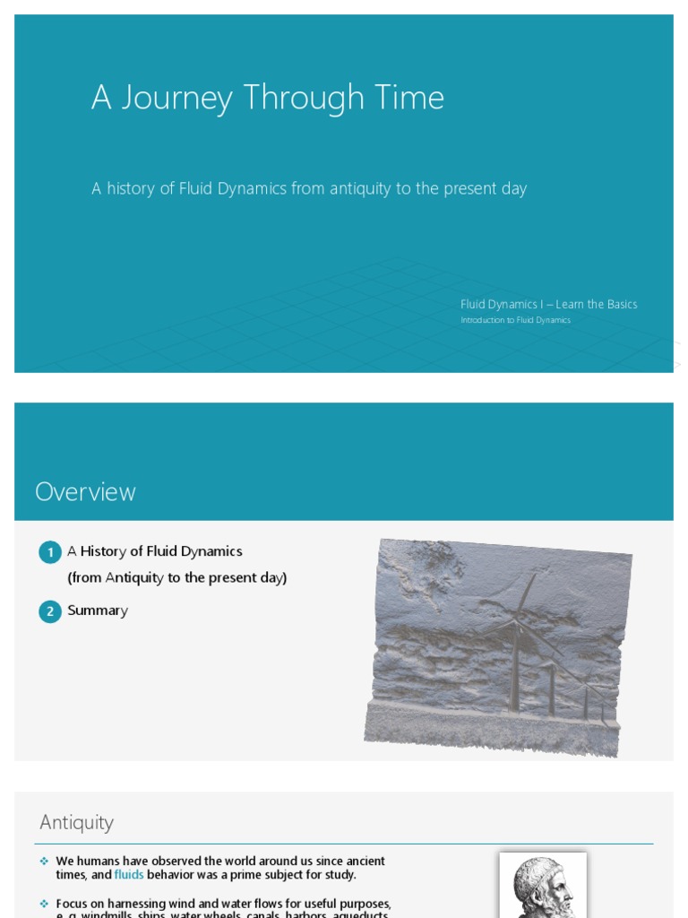 History of Fluid Dynamics Overview | PDF | Fluid Mechanics | Fluid Dynamics
