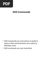 DOS Commands