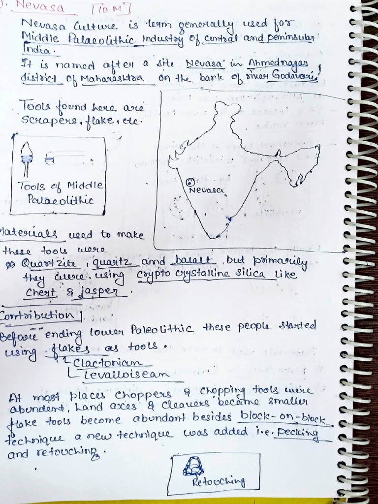 Nevasa: Insights into Paleolithic Culture | PDF | Social Science