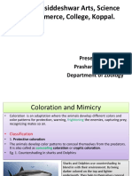 Coloration and Mimicry