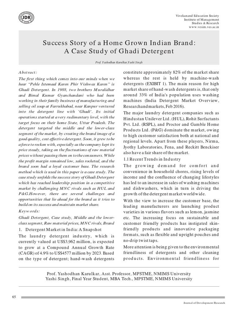 Volume 13 Issue 2 Success Story Of A Home Grown Indian Brand PDF 