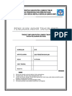 Soal Ipa PG + Essay Kelas 7