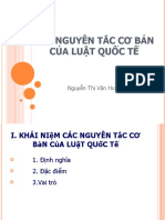 Bài Giảng Luật Quốc Tế - Các Nguyên Tắc Cơ Bản Của Luật Quốc Tế - ThS. Nguyễn Thị Vân Huyền (Download Tai Tailieutuoi.com)