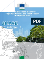 The New European Bauhaus - Opportunities For The Sport Sector Final