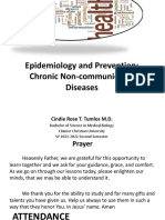 (GM) Epidemiology and Prevention (NonCommunicable Disease)