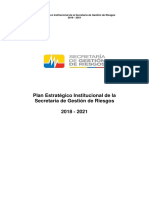 PLAN-ESTRATEGICO-INSTITUCIONAL-2018-2021 ECUADOR
