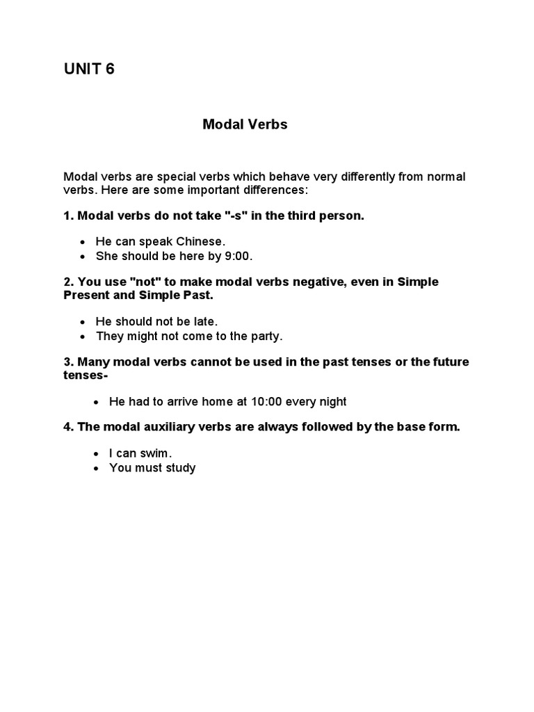 Modal Verbs Pdf Linguistic Typology Linguistics