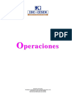 OPERACIONES