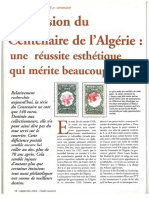 Algérie - Emission du Centenaire de l'Algérie