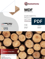 Epd MDF