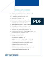 Analisis de Los Proveedores