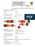 Soal PTS Kelas 2 Tema 1 Sub 1&2