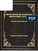 Sélection de Hadîths Du Prophète (Paix Sur Lui) NE