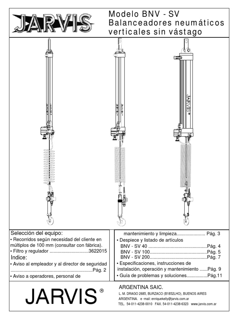 BNV - SV Técnico | PDF | Tornillo | Neumático