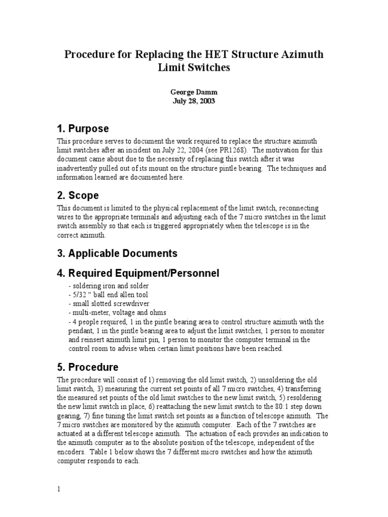 Struct Lim SW PDF Switch Gear