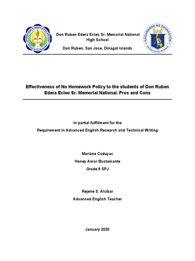 effectiveness-of-no-homework-policy-in-the-students-of-dreesmnhs-pros