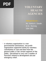 Voluntary Health Agencies