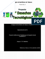 Proyecto RS de Desechos Tecnológicos