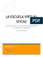 MANUAL DE BOLSILLO PARA UNA ESCUELA VIRTUAL EFICAZ El Surgimiento de Una Pedagogía Emergente