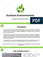 Présentation EcoClean Environnement 