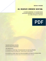 El Nuevo Orden Social - Rudolf Steiner - Documento Digital