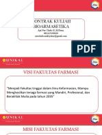 Kontrak Kuliah Biofarmasetika