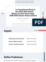 Kelompok 10 - Kebijakan Pengembangan Wilayah Di Indonesia