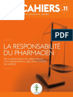 Cahier thématique 11 - Responsabilité du pharmacien-interactif