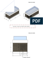 Mesa de doces e móveis para salgados e empadas em MDF