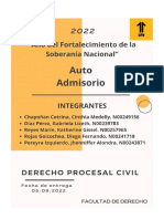 Auto Admisorio