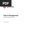 Qualys Patch Management Getting Started Guide - EN