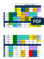 Horario Oxford 2020-I - Clases Virtuales