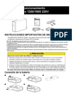 Instalación y Funcionamiento Back-UPS Pro 1200/1500 230V: Inventario