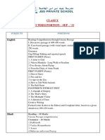 Midterm Portion - Class X