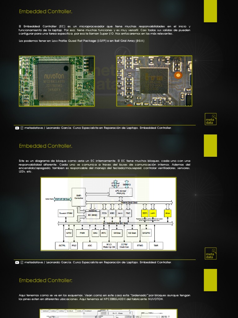 Funciones del Embedded Controller en Laptops | PDF | Ordenador portátil ...