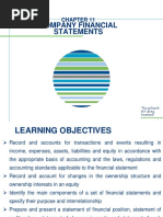 CFAB Accounting Chapter 11. Company financial statements