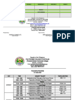 Sample Class Program