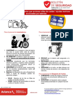 Boletin So - Manejo y Politica para Sillas de Ruedas Accionadas Por Baterias