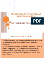 Secretos para Transformar Nuestros Habitos