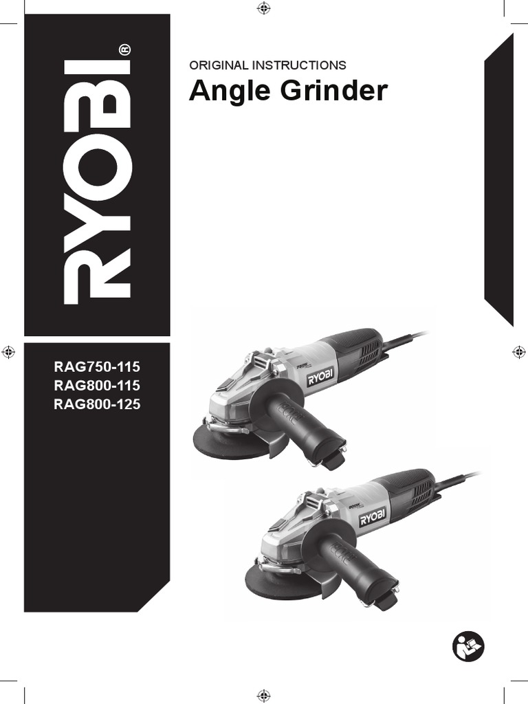 Angle Grinder Original Instructions PDF Grinding (Abrasive Cutting