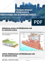 Pemanfaatan Sungai Bawah Tanah Untuk Pemenuhan Kebutuhan Air