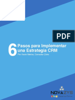 6 Pasos para Implementar Una Estrategia CRM 2019